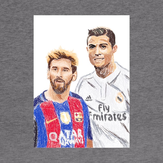 messi and ronaldo by Tutormade